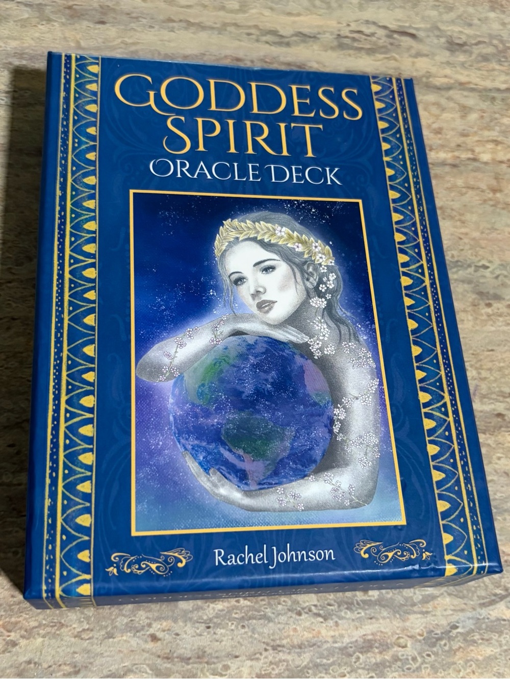 Goddess Spirit 44-Oracle Deck Cards with Guidebook by - Rachel Johnson
